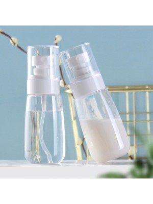 1Pcs Transparent Empty Spray Disinfection Alcohol Dispensing Spray Bottles for Travel Handbag Pocket 30ML 60ML 80ML 100ML