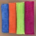 Coral Flannel Head Padded Flat Replacement Household Company Cleaning Mop Cloth Rag  Orange