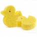 Baby Newborn Child Bath Artifact Sponge  Yellow Duckling