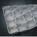 Air Cushion 3D Airbag Breathable Office Beautiful Buttocks Cushion Decompression Massage Cushion  Water Dual  Use Gray