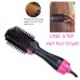 Multifunctional Negative Ion Hairbrush Comb Roll Straight Dual  use Hair Straightener Hot Air Comb